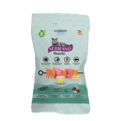 Serrano Snacks pour chats – Anti-Boules de Poils au Poulet, 50g